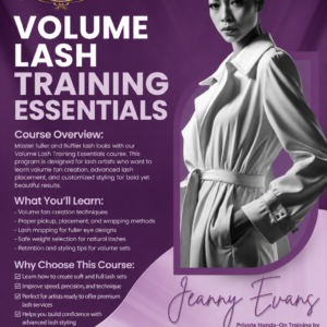 Volume Lash Training Essentials