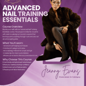 Nail Training Essentials Advanced Course $1595 (2 days)