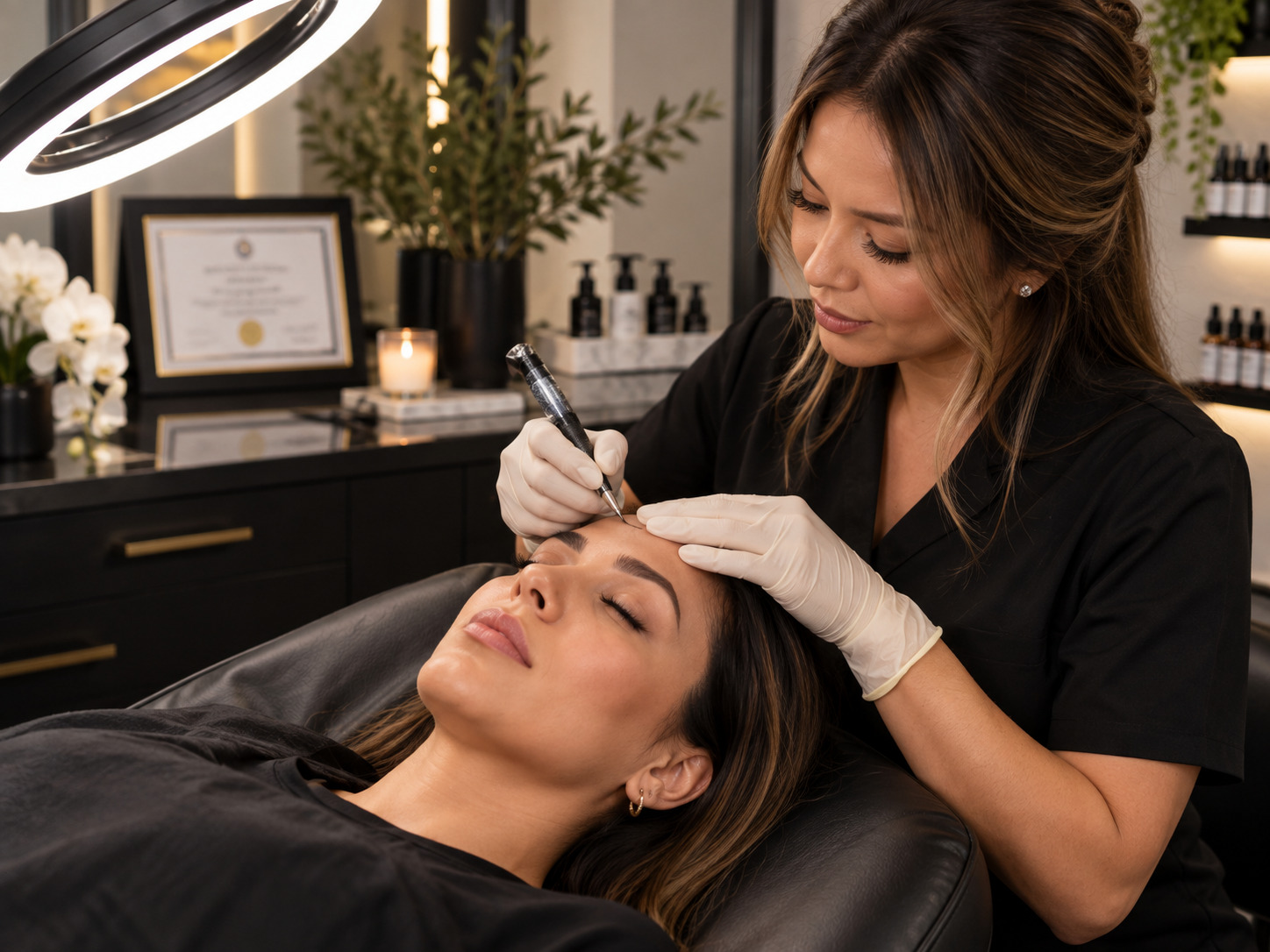 Healed rebalanced brow shape, JNX Beauty Lounge