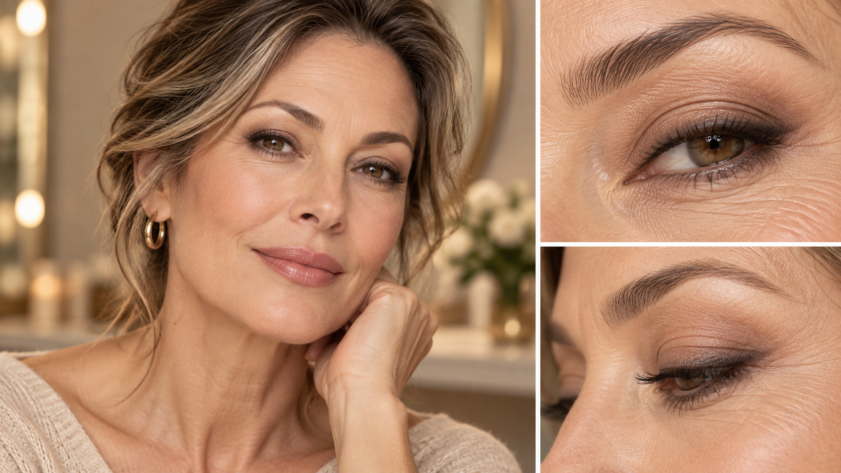 Healed soft shaded smokey eyeliner close-up, JNX Beauty Lounge